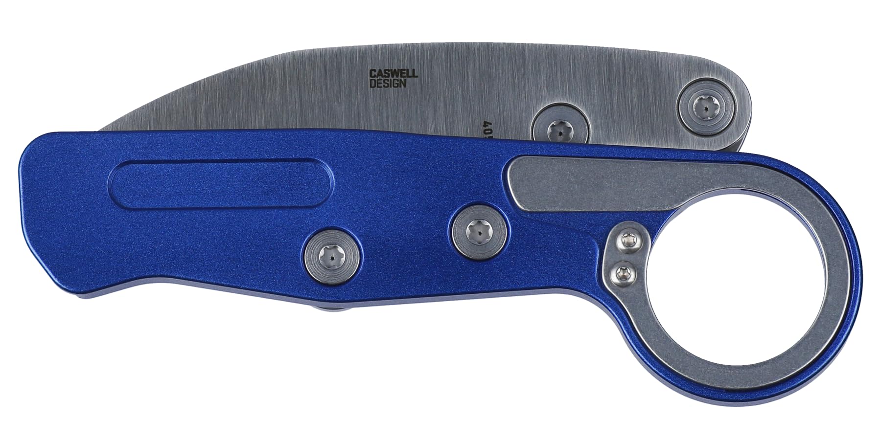 CRKT Provoke EDC Folding Knife with Kinematic: Morphing Karambit, D2 Plain Edge Blade, Aluminum Handle, Pocket Clip, 4050 - Image 4